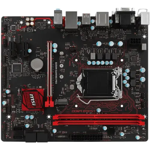 Msi B250M Gaming Pro Intel B250 Soket 1151 DDR4 2400MHz mATX Gaming(Oyuncu) Anakart