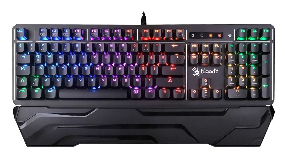 Bloody B870R Mekanik RGB LK Rainbow USB Klavye
