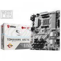 Msi B350 Tomahawk Arctic Amd B350 Soket AM4 DDR4 3200(OC)MHz ATX Gaming Anakart