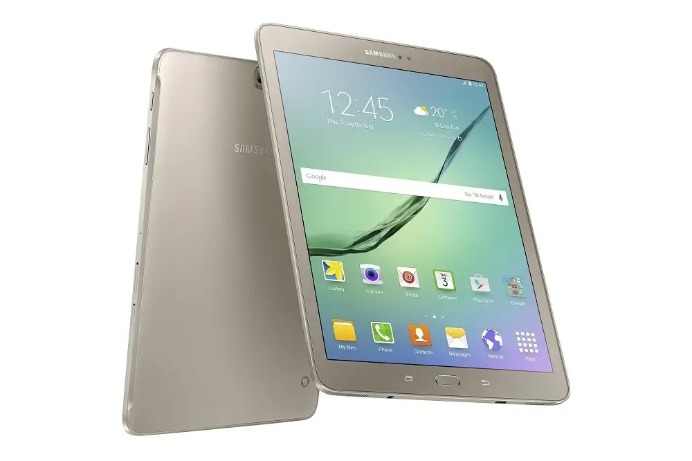 Samsung Galaxy Tab S2 T813 32GB Wi-Fi 9.7″ Gold Tablet - Samsung Türkiye Garantili