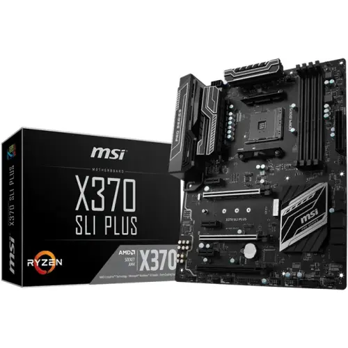 Msi X370 Sli Plus Amd X370 Soket AM4 DDR4 3200(O.C.)MHz ATX Gaming(Oyuncu) Anakart 