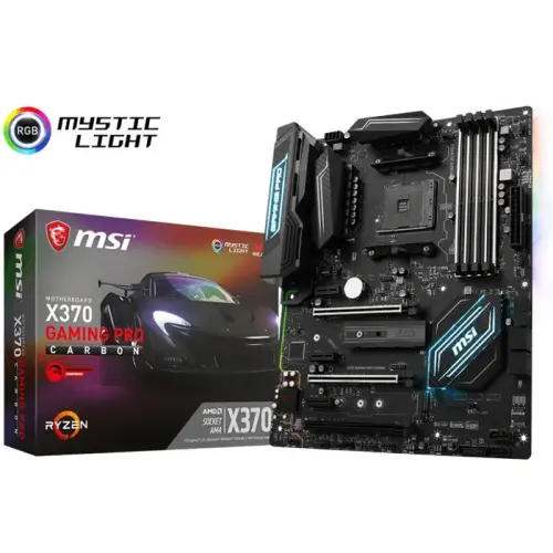 Msi X370 Gaming Pro Carbon AMD X370 Soket AM4 DDR4 3200(OC)MHz ATX Gaming(Oyuncu) Anakart