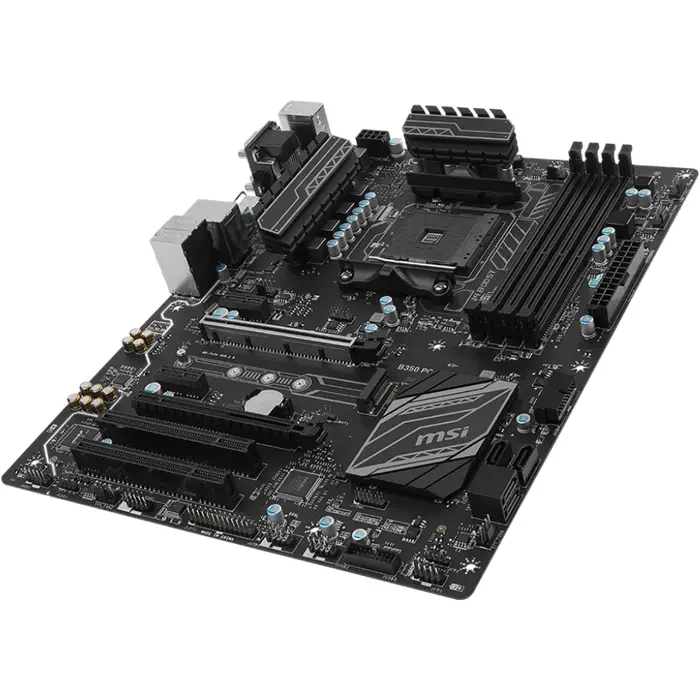Msi B350 PC Mate AMD B350 Soket AM4 DDR4 3200(O.C.)MHz ATX Gaming(Oyuncu) Anakart
