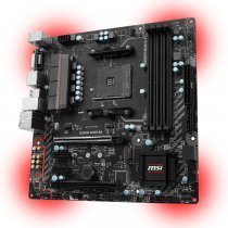 MSI B350M MORTAR AMD B350 Soket AM4 DDR4 3200(OC)MHz Micro-ATX Gaming Anakart