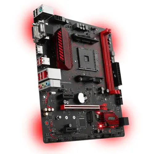 Msi B350M Gaming Pro AMD B350 Soket AM4 DDR4 3200(O.C.)MHz mATX Gaming(Oyuncu) Anakart