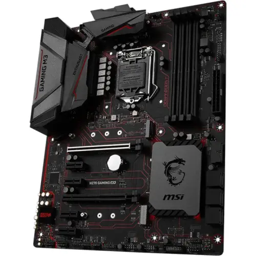 MSI H270 Gaming M3 Intel H270 Soket 1151 DDR4 2400MHz ATX Gaming(Oyuncu) Anakart