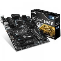 MSI B250 Pc Mate Intel B250 Soket 1151 DDR4 2400MHz ATX Gaming Anakart