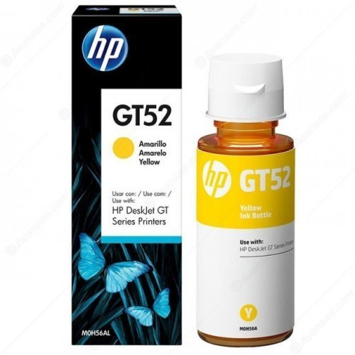 HP M0H56AE GT52 Sarı Şişe Mürekkep Kartuşu GT5810-GT5820