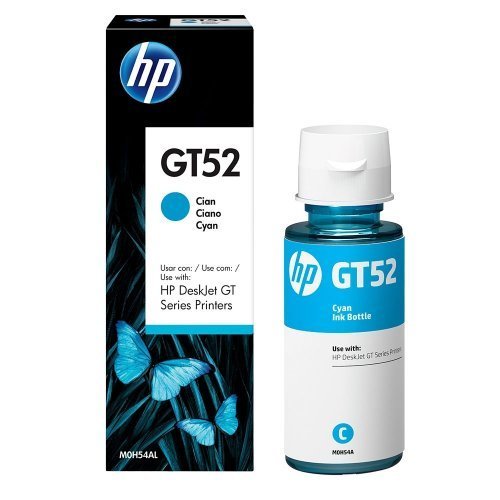 HP M0H54AE GT52 Mavi Şişe Mürekkep Kartuşu