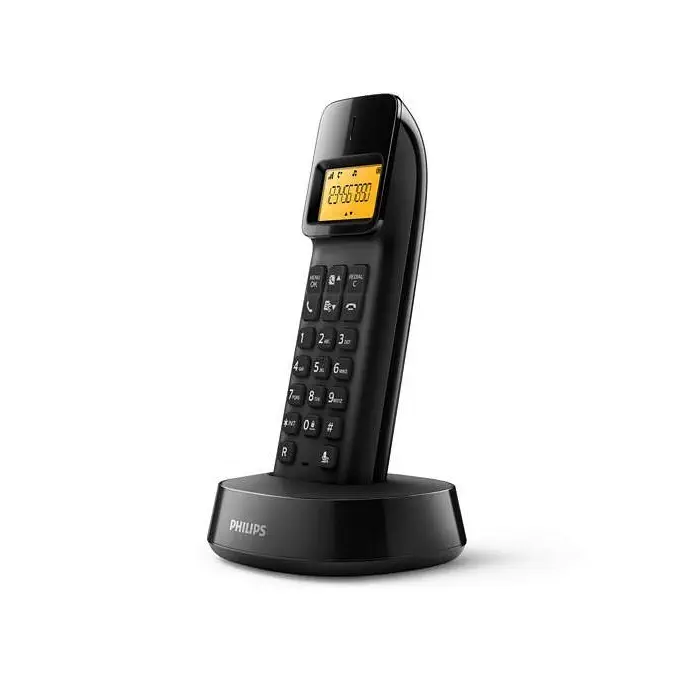 Philips D1401 Siyah Dect Telefon