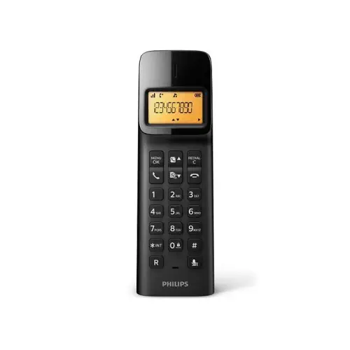 Philips D1401 Siyah Dect Telefon