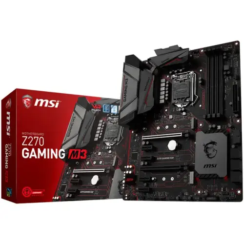 Msi Z270 Gaming M3 Intel Z270 Soket 1151 DDR4 3800(O.C.)MHz ATX Gaming(Oyuncu) Anakart