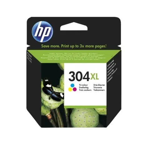 HP N9K08AE 304XL Siyah Mürekkep Kartuşu