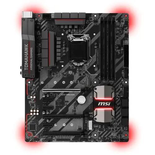 Msi Z270 Tomahawk Intel Z270 Soket 1151 DDR4 3800(O.C.)MHz ATX Gaming(Oyuncu)  Anakart