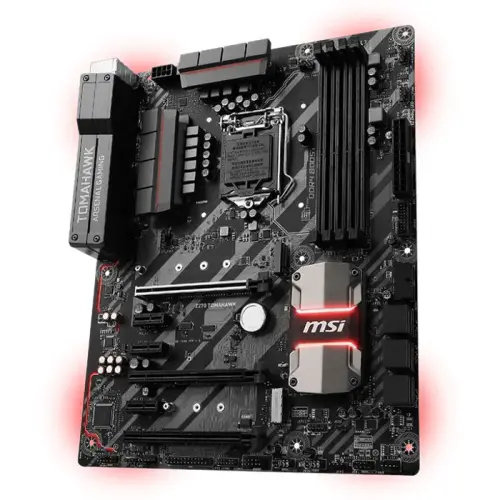 Msi Z270 Tomahawk Intel Z270 Soket 1151 DDR4 3800(O.C.)MHz ATX Gaming(Oyuncu)  Anakart