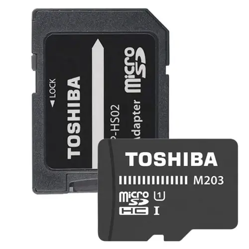 Kioxia Exceria THN-M203K0160EA 16GB 100MB/s Micro SDHC Hafıza Kartı