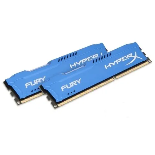 HyperX HX316C10FK2/16 Fury Blue 16GB Kit (2x8GB) 1600MHz DDR3 CL10 Bellek