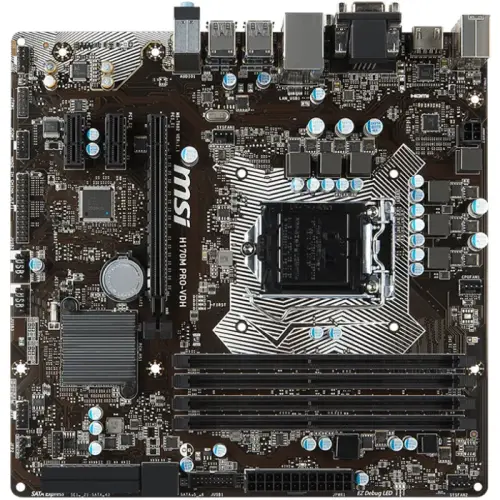 Msi H170M Pro-VDH Intel H170 Soket 1151 DDR4 2133MHz mATX Anakart