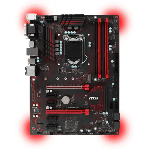 MSI Z270 Gaming Plus Intel Z270 Soket 1151 DDR4 3800(O.C.)MHz ATX Gaming(Oyuncu) Anakart