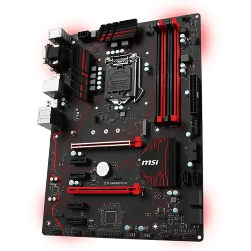 MSI Z270 Gaming Plus Intel Z270 Soket 1151 DDR4 3800(O.C.)MHz ATX Gaming(Oyuncu) Anakart