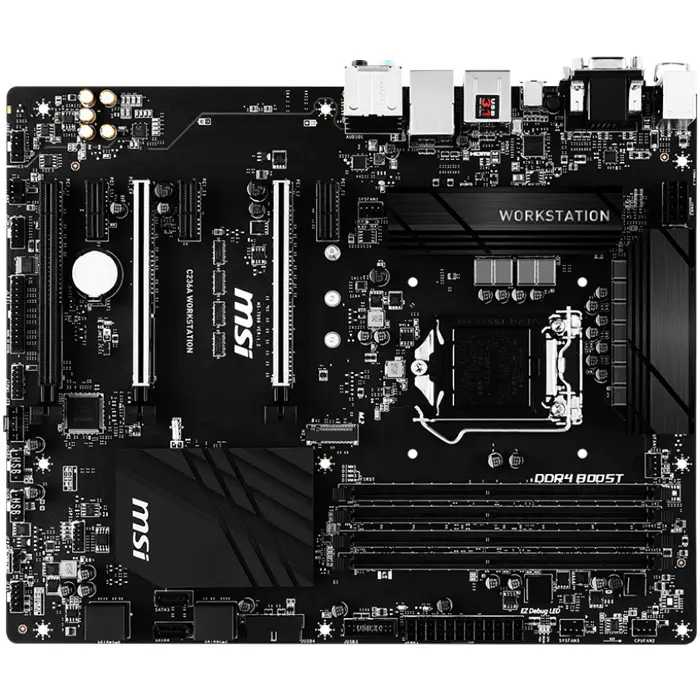 MSI C236A Workstation Intel C236 Soket 1151 DDR4 2133MHz ATX Anakart