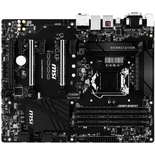 MSI C236A Workstation Intel C236 Soket 1151 DDR4 2133MHz ATX Anakart
