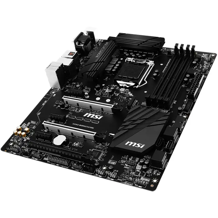 MSI C236A Workstation Intel C236 Soket 1151 DDR4 2133MHz ATX Anakart