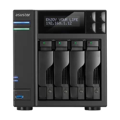 Asustor AS-6204T 4 Disk Yuvalı 4GB RAM Tower Nas Depolama Ünitesi