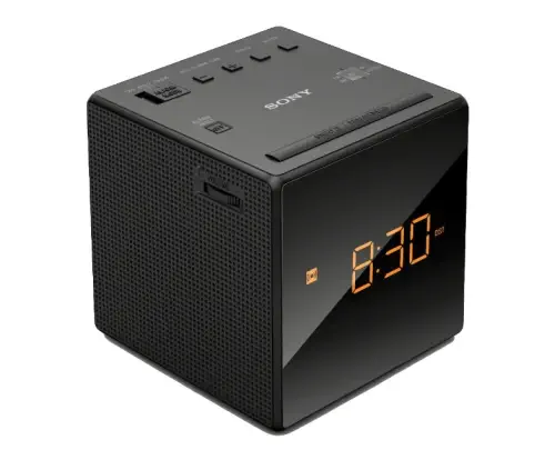 Sony ICF-C1B Alarmlı Çalar Saatli Radyo Siyah