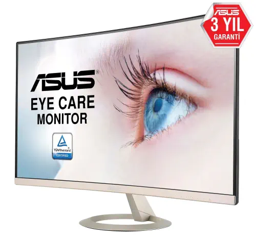 Asus VZ27VQ 5ms HDMI/DP Eye Care 27″ Full HD Curved Monitör