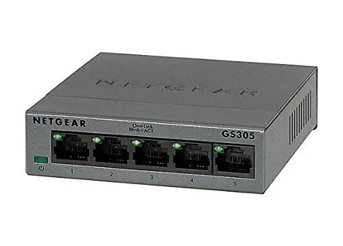 Netgear GS305-100PES 5Port Gigabit Switch