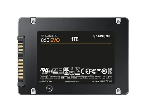 Samsung 860 Evo 1TB 550MB/520MB/s Sata3 SSD Disk - MZ-76E1T0BW