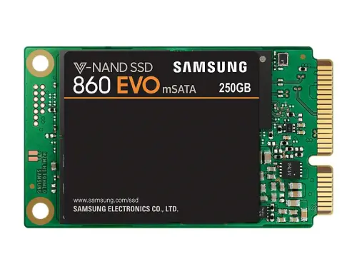 Samsung 860 Evo 250GB 550MB/520MB/s mSata SSD Disk - MZ-M6E250BW