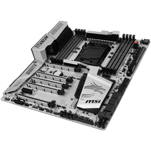 MSI X99A XPOWER GAMING TITANIUM Intel X99 Soket 2011-3 DDR4 3466(OC)MHz E-ATX Gaming Anakart