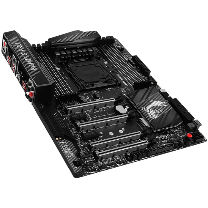 MSI X99A GAMING PRO CARBON Intel X99 Soket 2011-3 DDR4 3466(OC)MHz ATX Gaming Anakart 