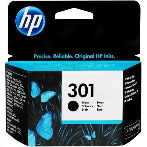 HP CH561EE Siyah Kartuş No:301 (1050/2050/2050S)