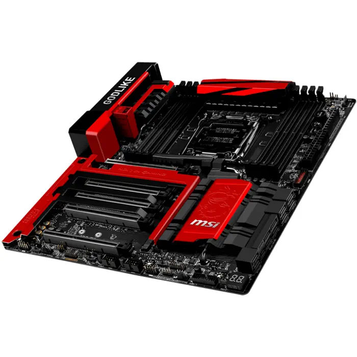 MSI X99A GODLIKE GAMING Intel X99 Express Soket 2011-3 DDR4 3400(OC)MHz E-ATX Gaming Anakart