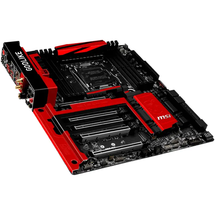 MSI X99A GODLIKE GAMING Intel X99 Express Soket 2011-3 DDR4 3400(OC)MHz E-ATX Gaming Anakart