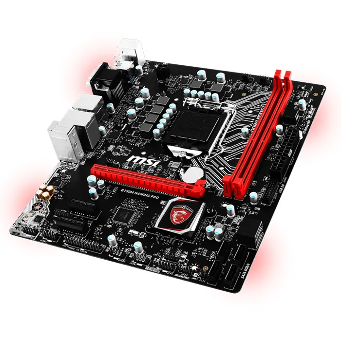 MSI B150M GAMING PRO Intel B150 Soket 1151 DDR4 2133MHz mATX Gaming Anakart