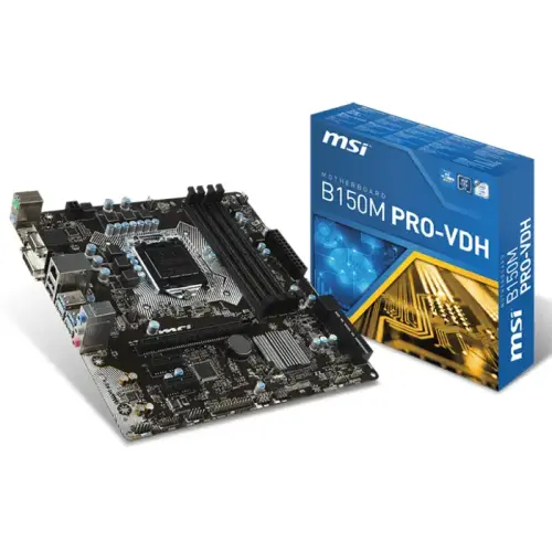 Msi B150M PRO-VDH Intel B150 Soket 1151 DDR4 2133MHz mATX Anakart