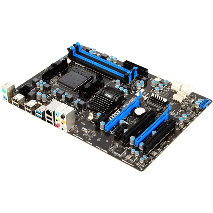 MSI 970A-G43 AMD 970+SB950 Soket AM3+ DDR3 2133(OC)MHz ATX Anakart