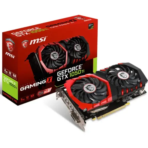 Msi GeForce GTX 1050 TI GAMING X 4G 4GB GDDR5 128Bit DX12 Gaming Ekran Kartı