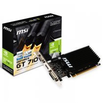 MSI GT 710 1GD3H LP GeForce GT 710 1GB DDR3 64Bit DX12 Gaming Ekran Kartı