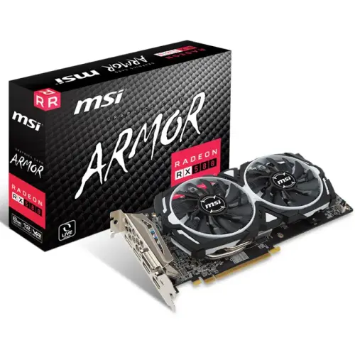 MSI Radeon RX 580 ARMOR 8G 8GB GDDR5 256Bit DX12 Ekran Kartı