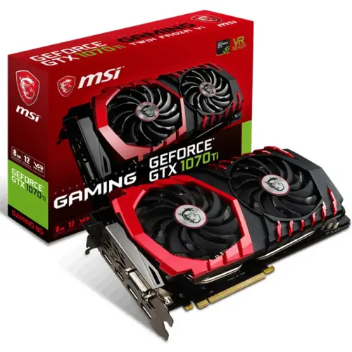 MSI GeForce GTX 1070 Ti GAMING 8G 8GB GDDR5 256Bit DX12 Gaming Ekran Kartı