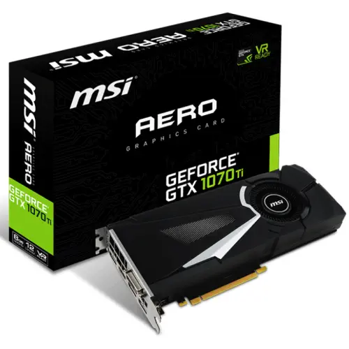 MSI GeForce GTX 1070 Ti AERO 8G 8GB GDDR5 256Bit DX12 Ekran Kartı