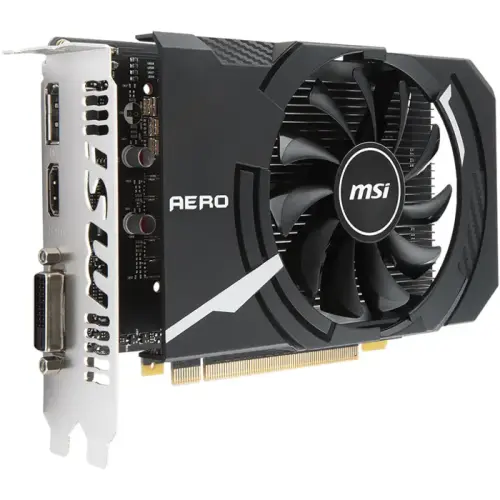 MSI GeForce GTX 1050 Ti AERO ITX 4G OCV1 4GB GDDR5 128Bit DX12 Ekran Kartı