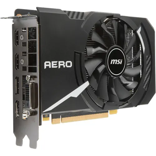 Msi GeForce GTX 1060 Aero ITX 6G OC 6GB GDDR5 192Bit DX12 Ekran Kartı 