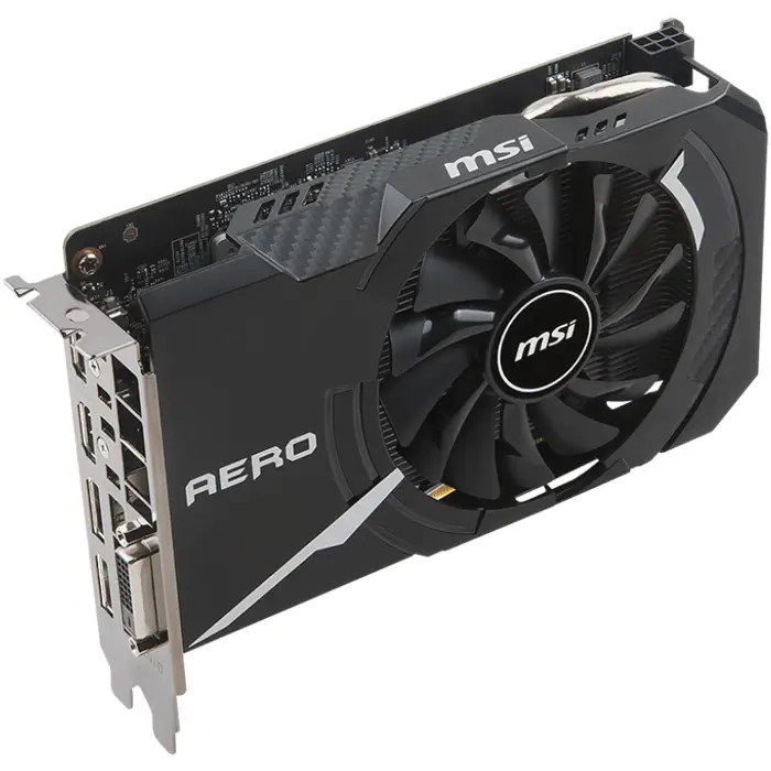 Msi GeForce GTX 1060 Aero ITX 6G OC 6GB GDDR5 192Bit DX12 Ekran Kartı