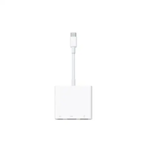 Apple USB-C Dijital AV Çoklu Bağlantı Noktası Adaptörü MJ1K2ZM/A - Apple Türkiye Garantili